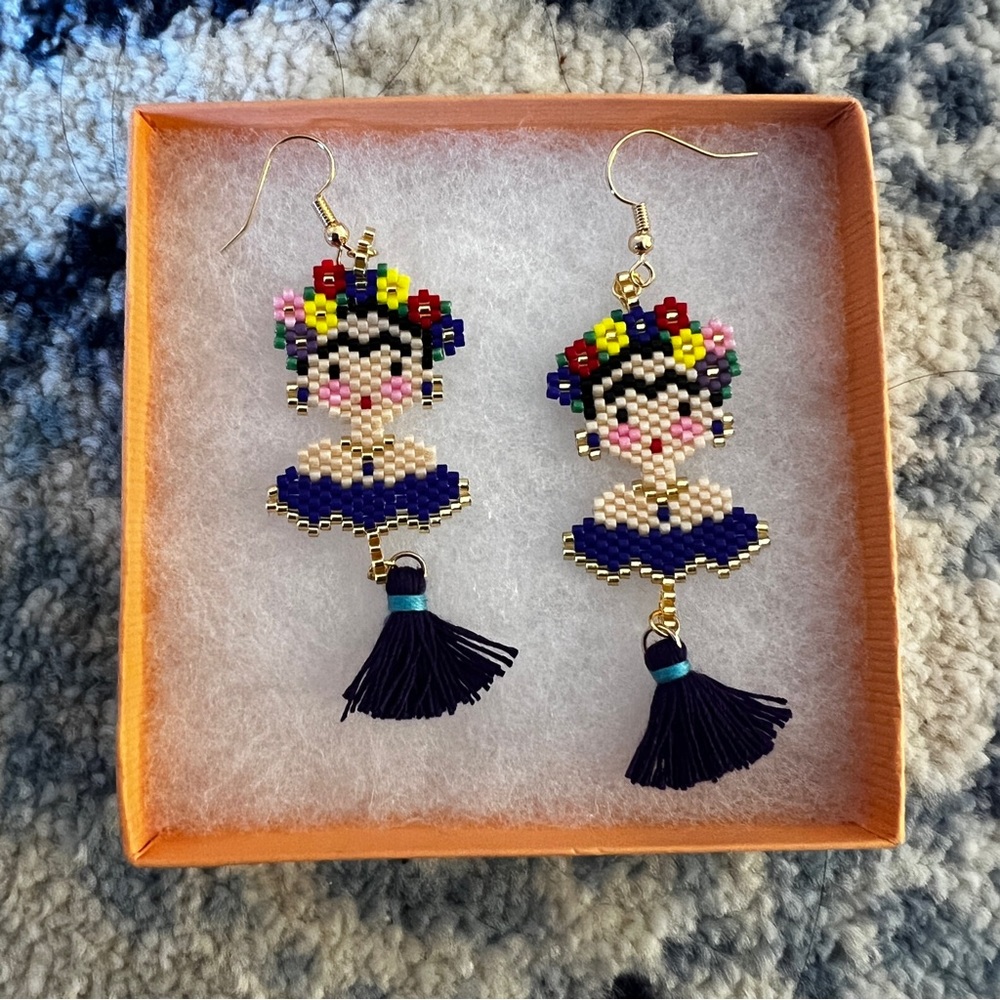Frida Kahlo earrings
